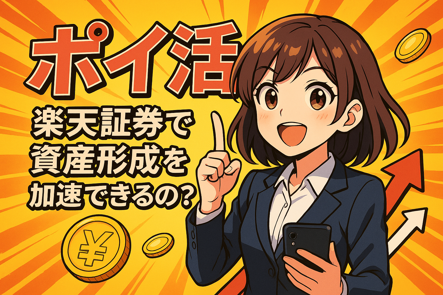 ポイ活 楽天証券で資産形成を加速できるの？