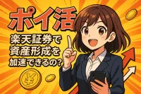 ポイ活 楽天証券で資産形成を加速できるの？