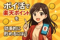 ポイ活で楽天ポイントを効率的に貯めるには？