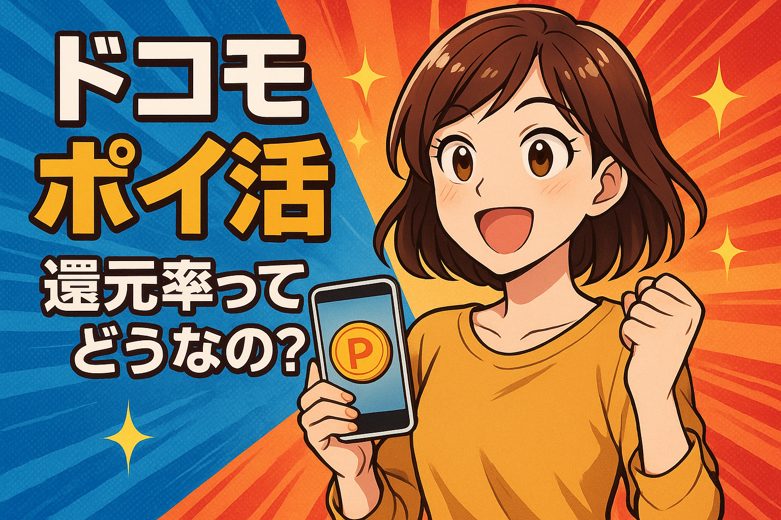 ドコモ ポイ活 還元率ってどうなの？