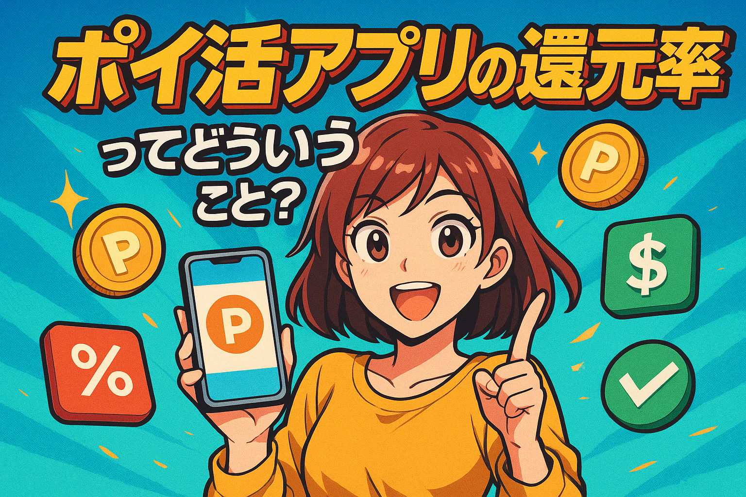 ポイ活アプリの還元率ってどういうこと?