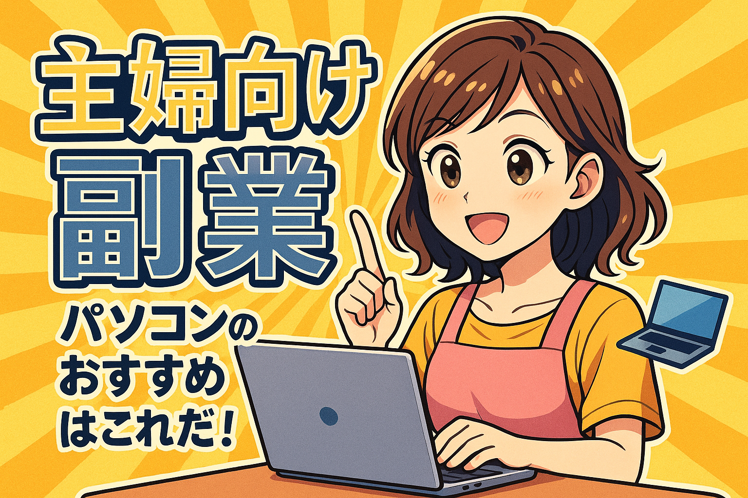 主婦向け副業パソコンのおすすめはこれだ！