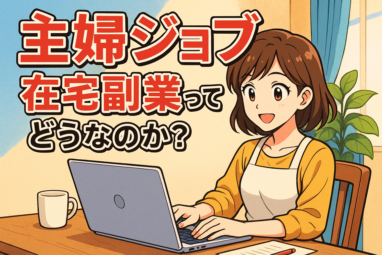 主婦ジョブ 在宅 副業ってどうなのか?
