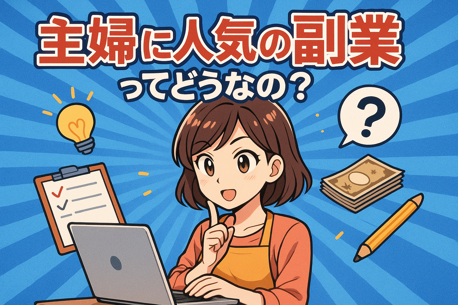 主婦に人気の副業ってどうなの?