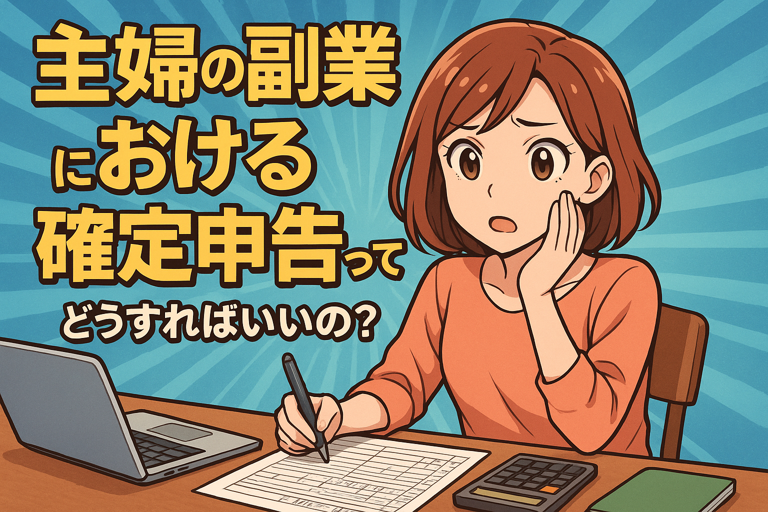 主婦の副業における確定申告ってどうすればいいの?