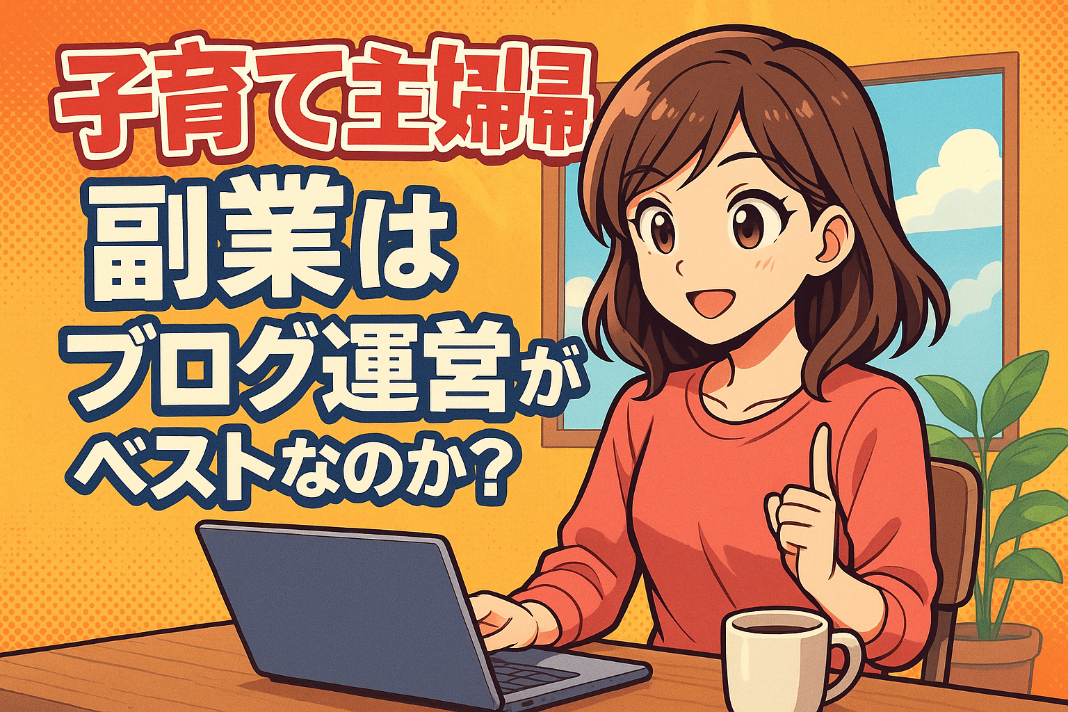 子育て主婦の副業はブログ運営がベストなのか？