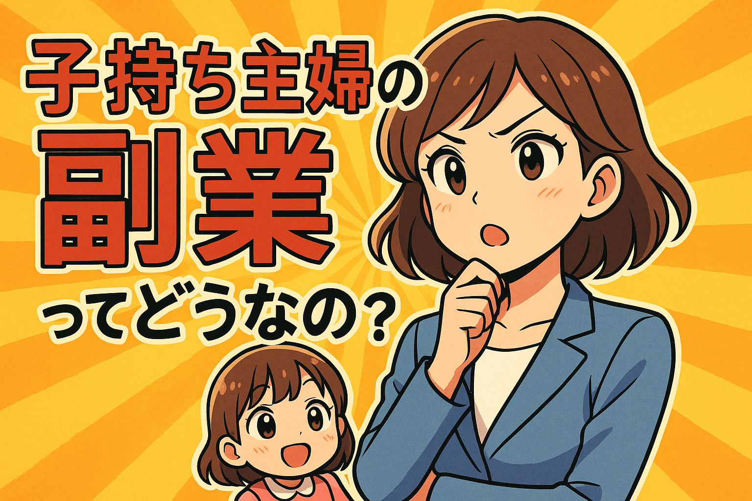 子持ち主婦の副業ってどうなの?