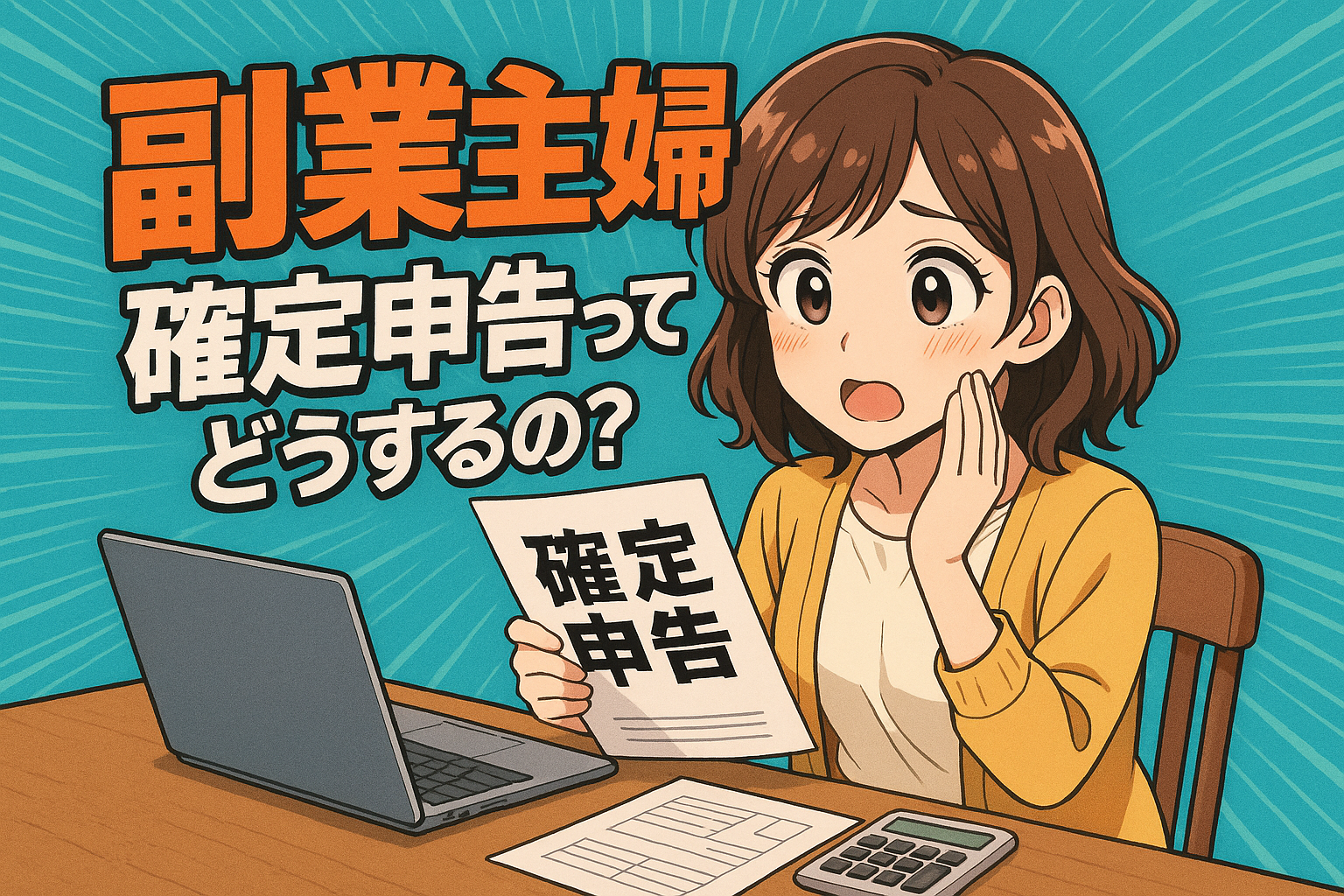副業主婦の確定申告ってどうするの？