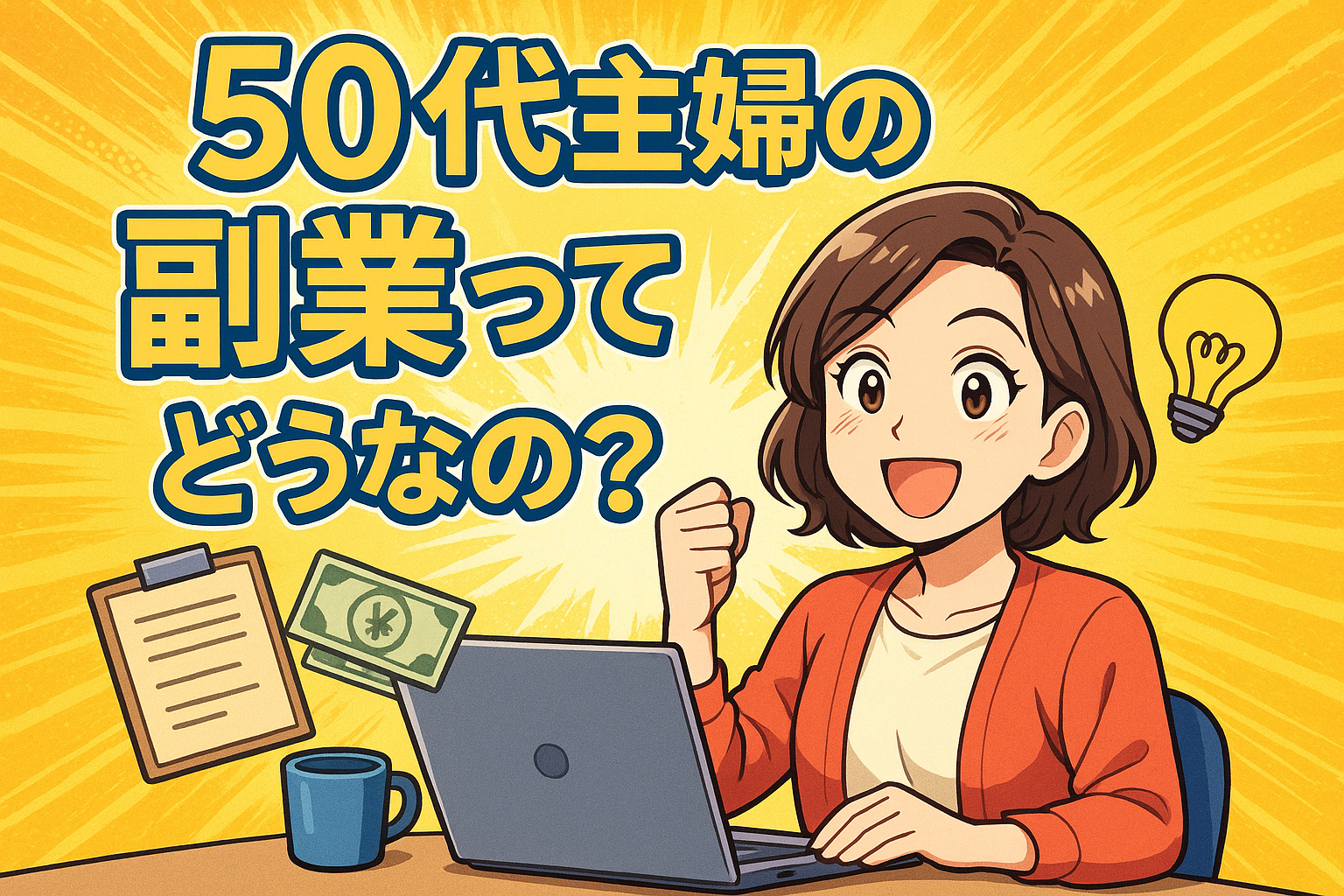 50代主婦の副業ってどうなの?